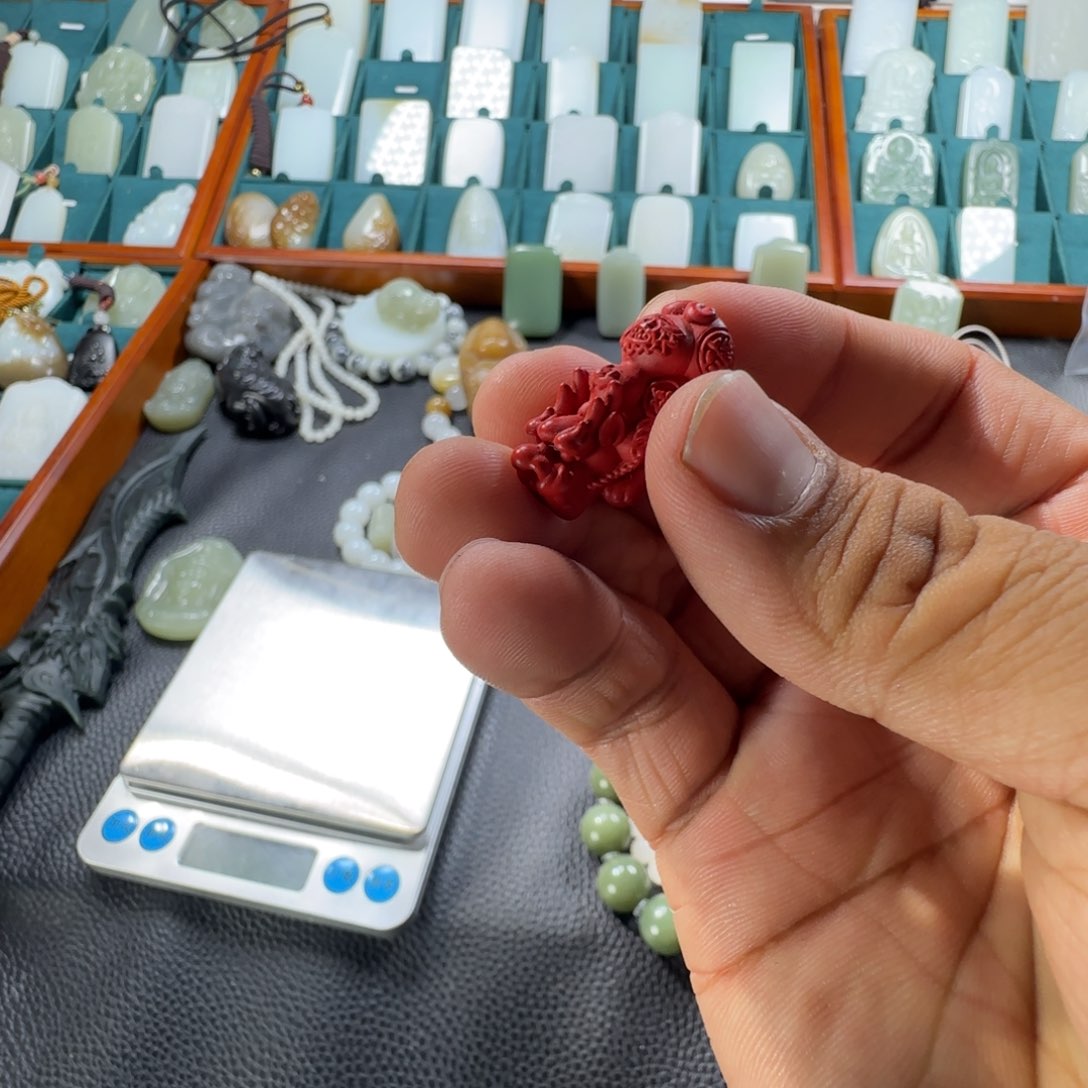 和田玉挂件未镶嵌小*