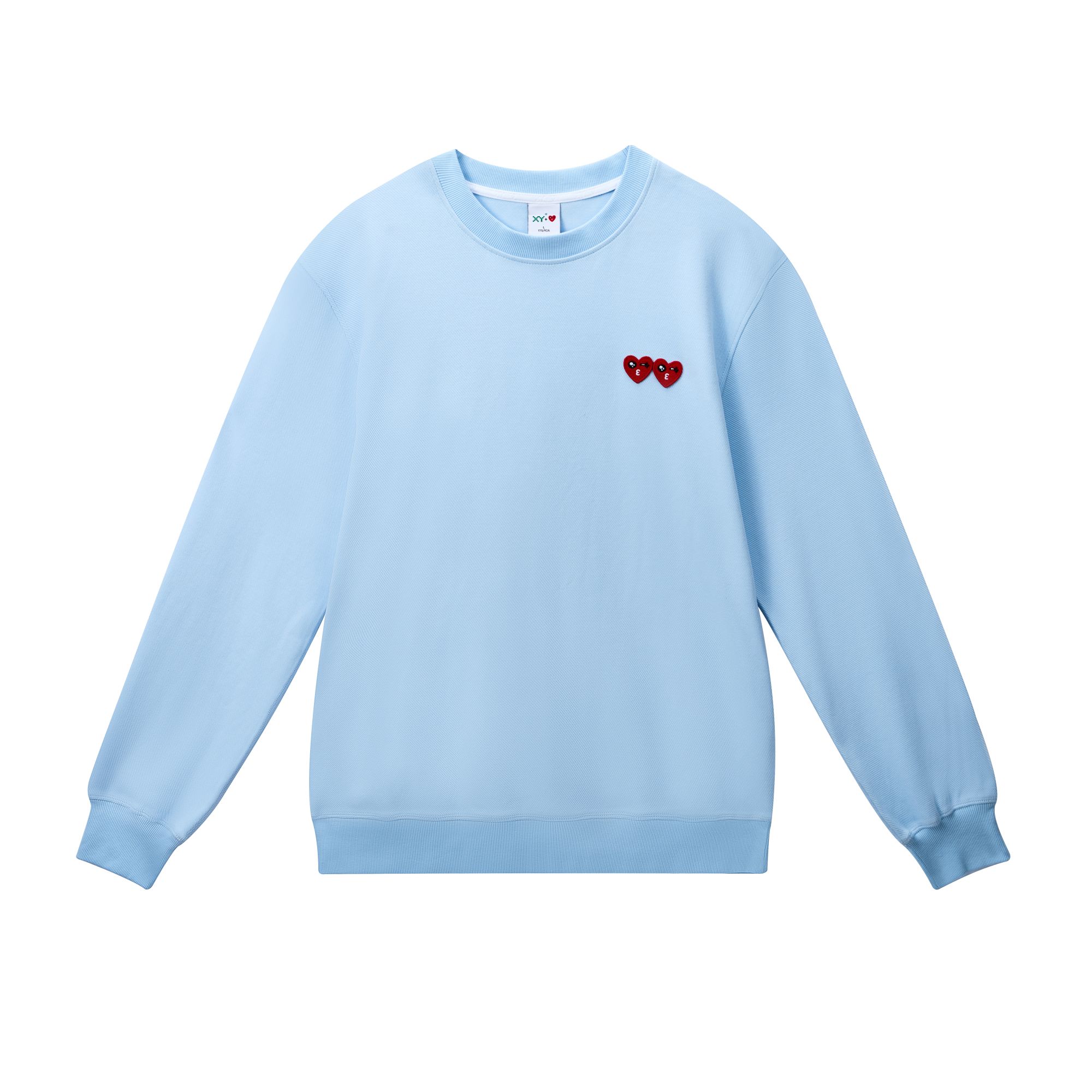 XY春季潮百搭情圆领宽松休闲时尚卫衣1312