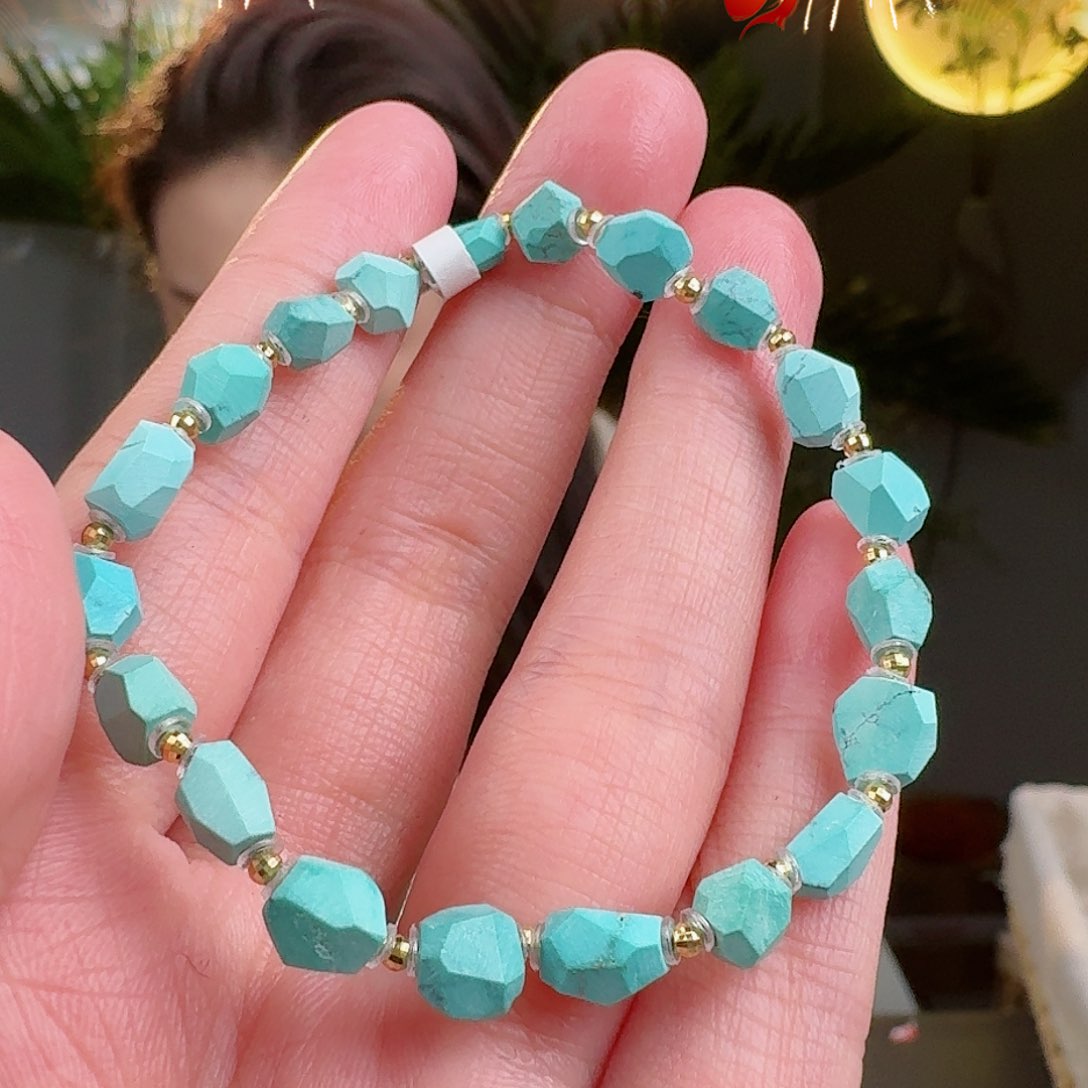 绿松石珠宝奇石未镶嵌