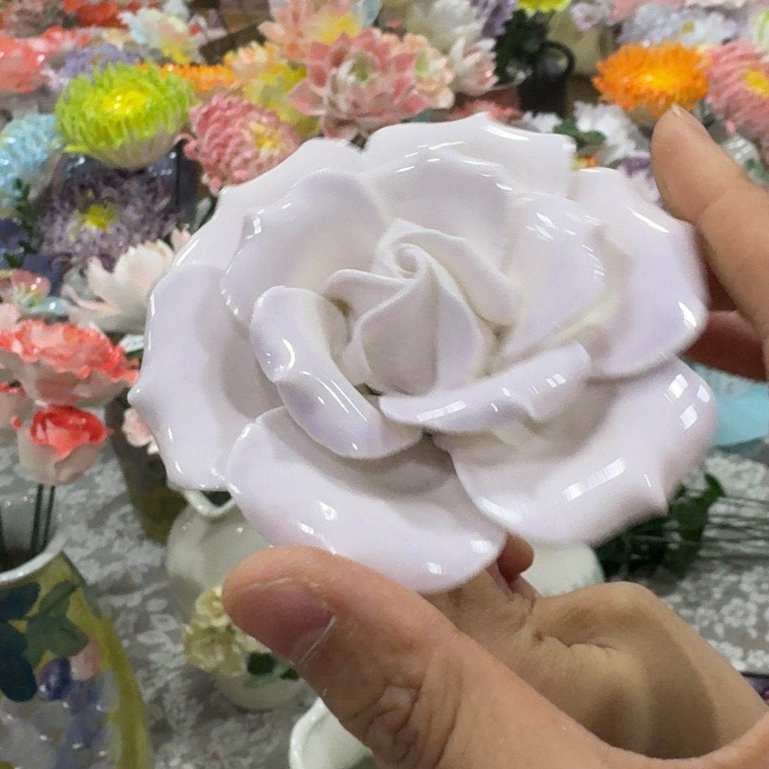 陶瓷花，20元发货，退款拉黑