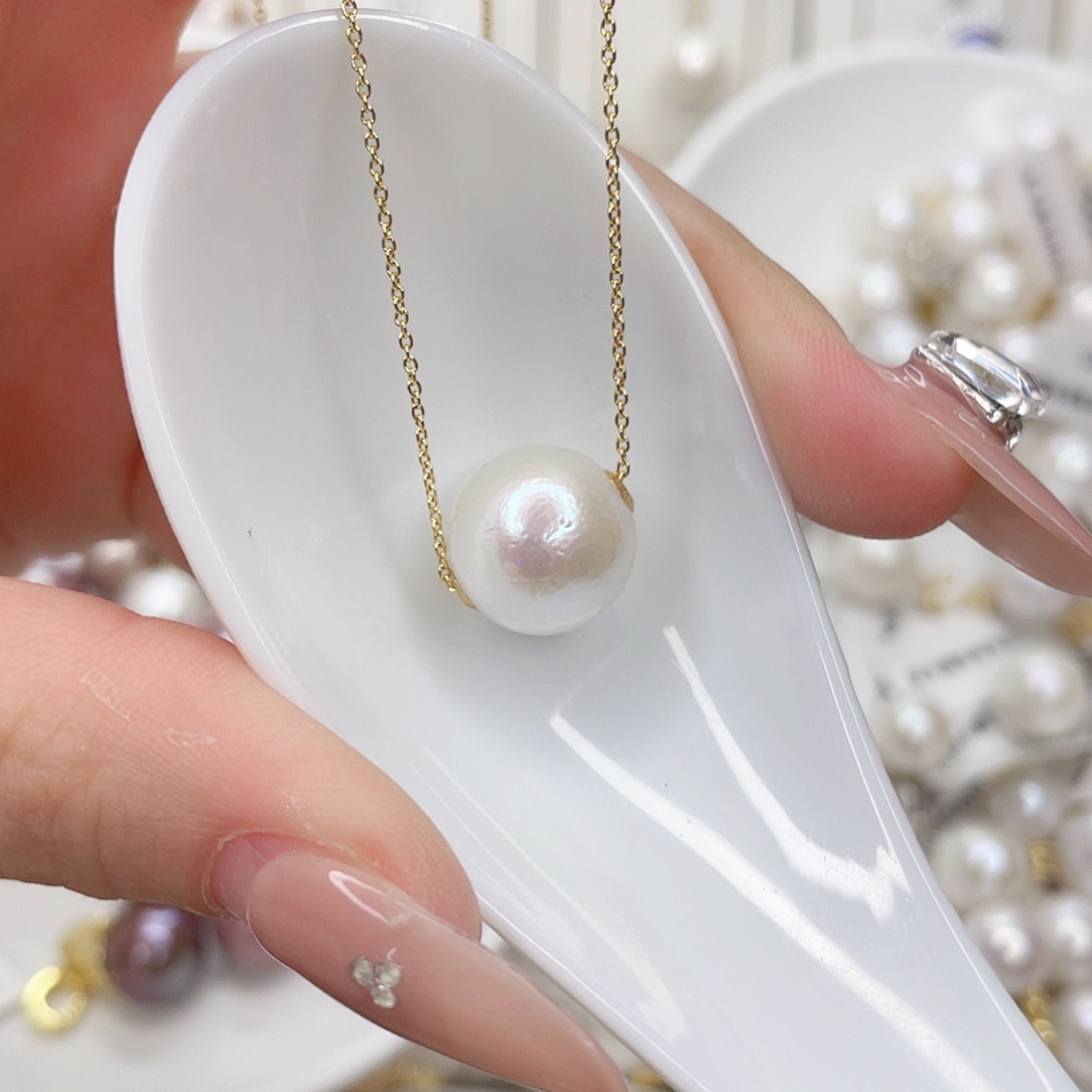 淡水珍珠吊坠(赠链)未镶嵌