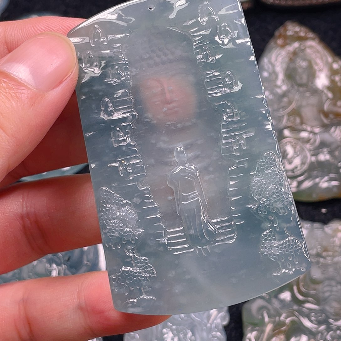 颈饰未镶嵌翡翠6，