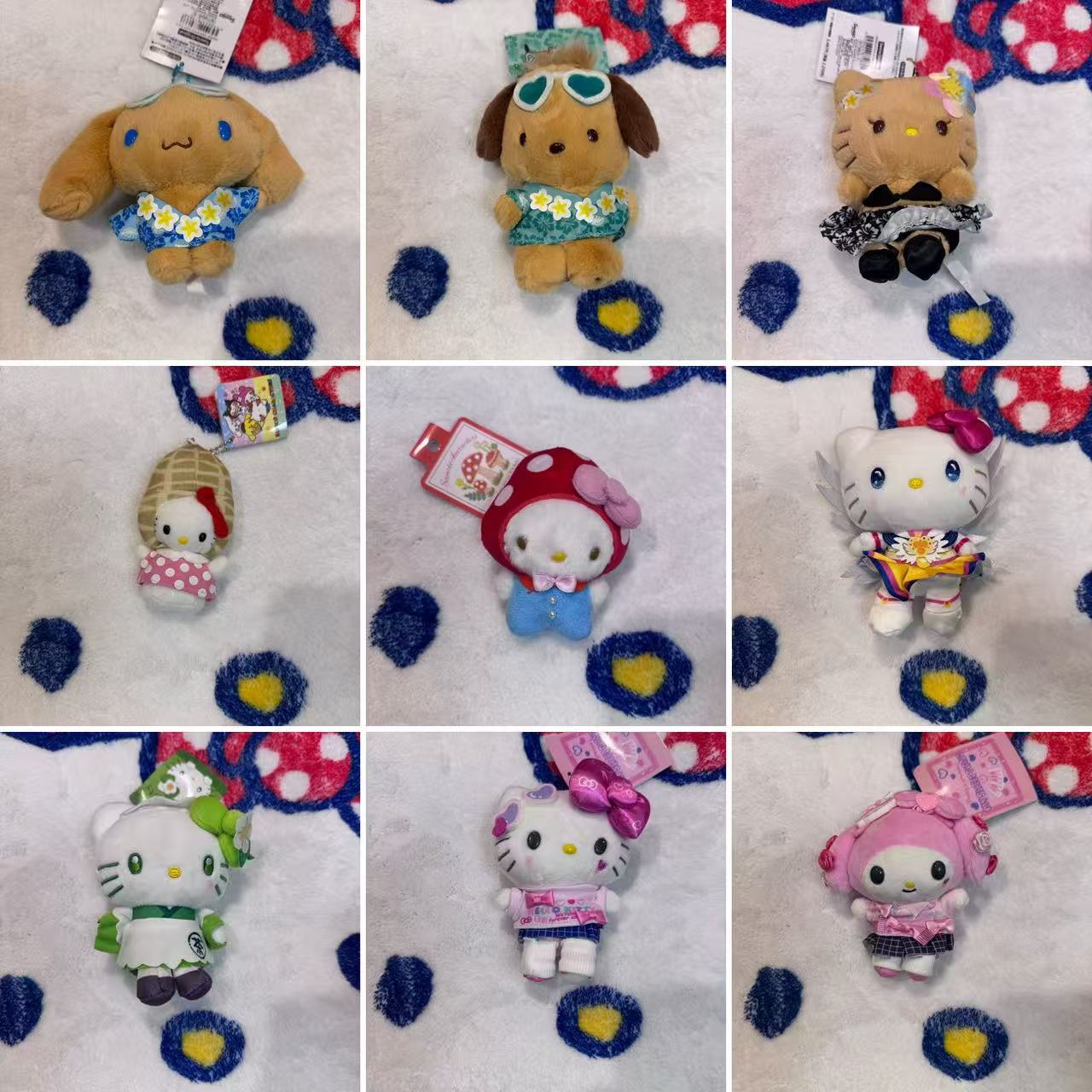 新款式毛绒包包挂件合集！！！