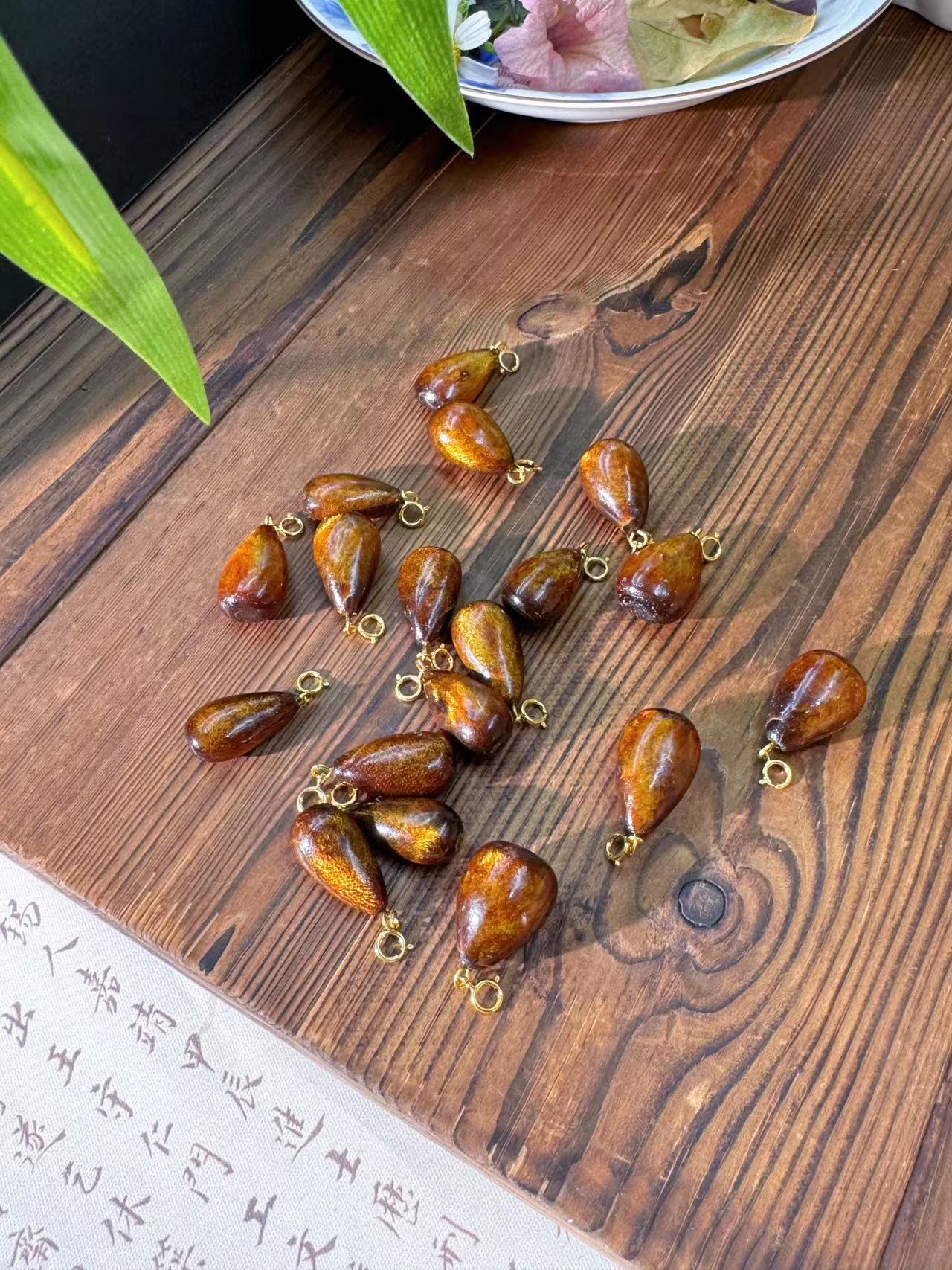 【大美】 海底之火树银花不夜春 水滴吊坠 @多样性发其一