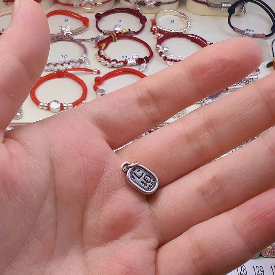 吊坠足银足银小吊牌