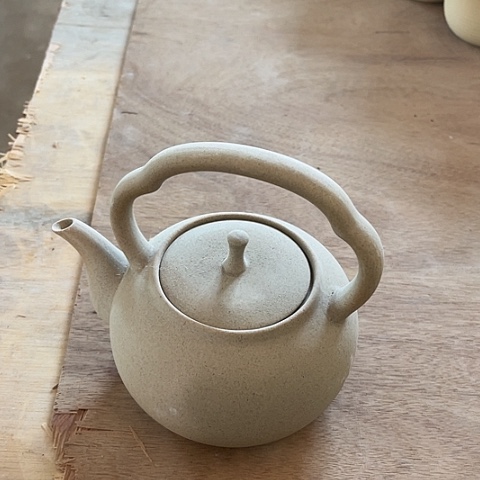 微瑕，明火，不能干烧提梁麦饭石，600毫升