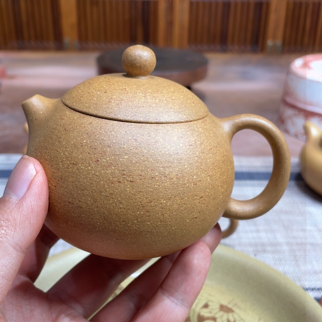 紫砂茶壶四*宜兴紫砂原矿紫砂壶