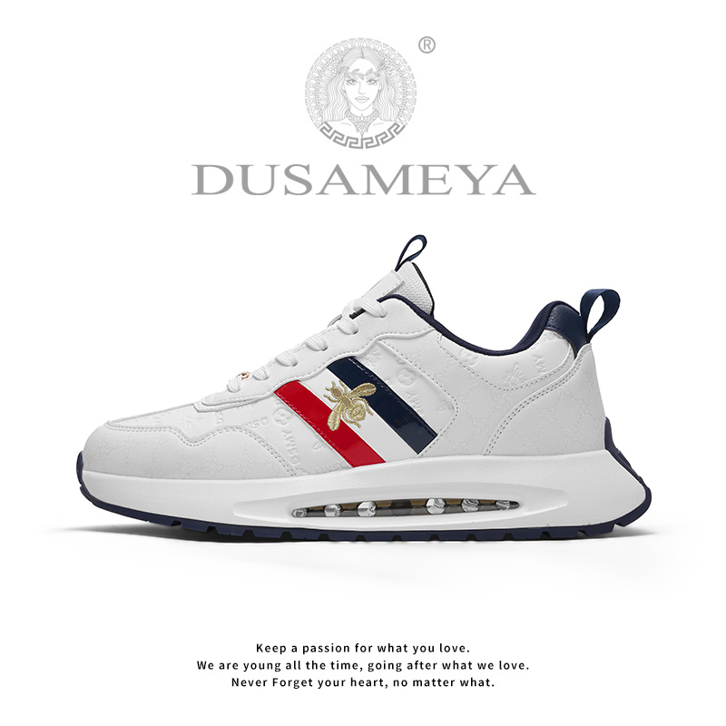 品牌正品：杜莎米娅秋冬季新款轻奢时尚百搭休闲鞋男女同款D6812