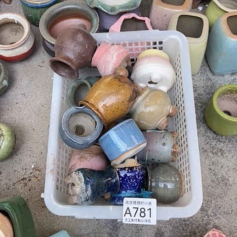 紫砂花盆781瑕疵品口径3厘米无售后