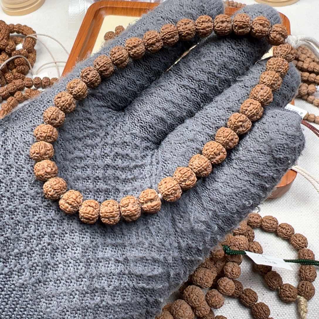 金刚菩提手串原装老树梅花手串卡8.8