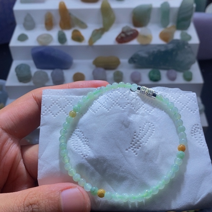 散珠翡翠直发料子