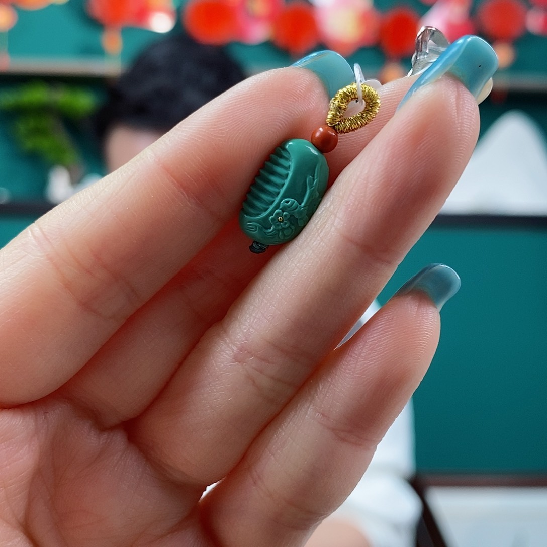 绿松石珠宝奇石未镶嵌