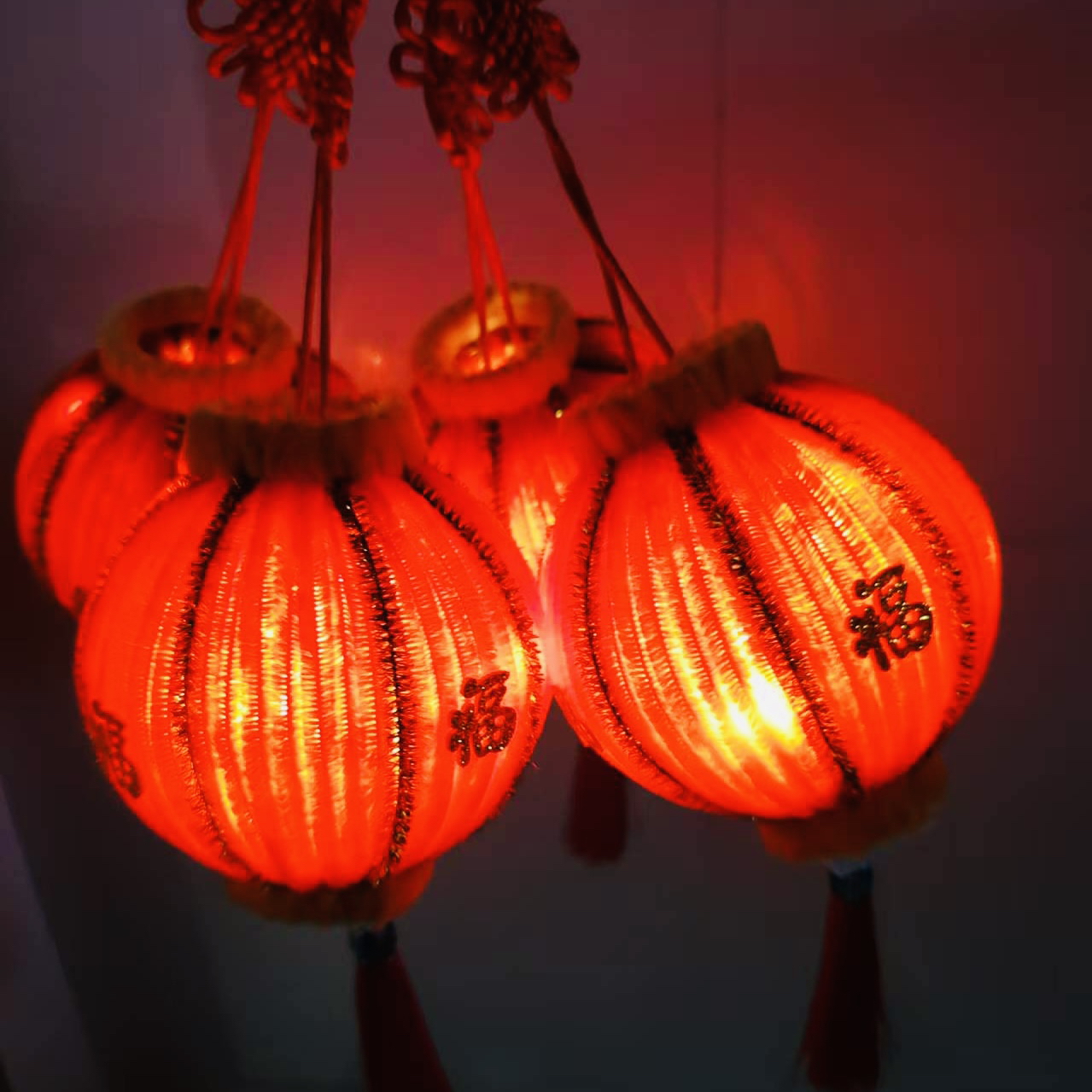 （莹儿手工）灯笼材料包 新年喜庆灯笼 纯手工制作diy材料儿童灯笼