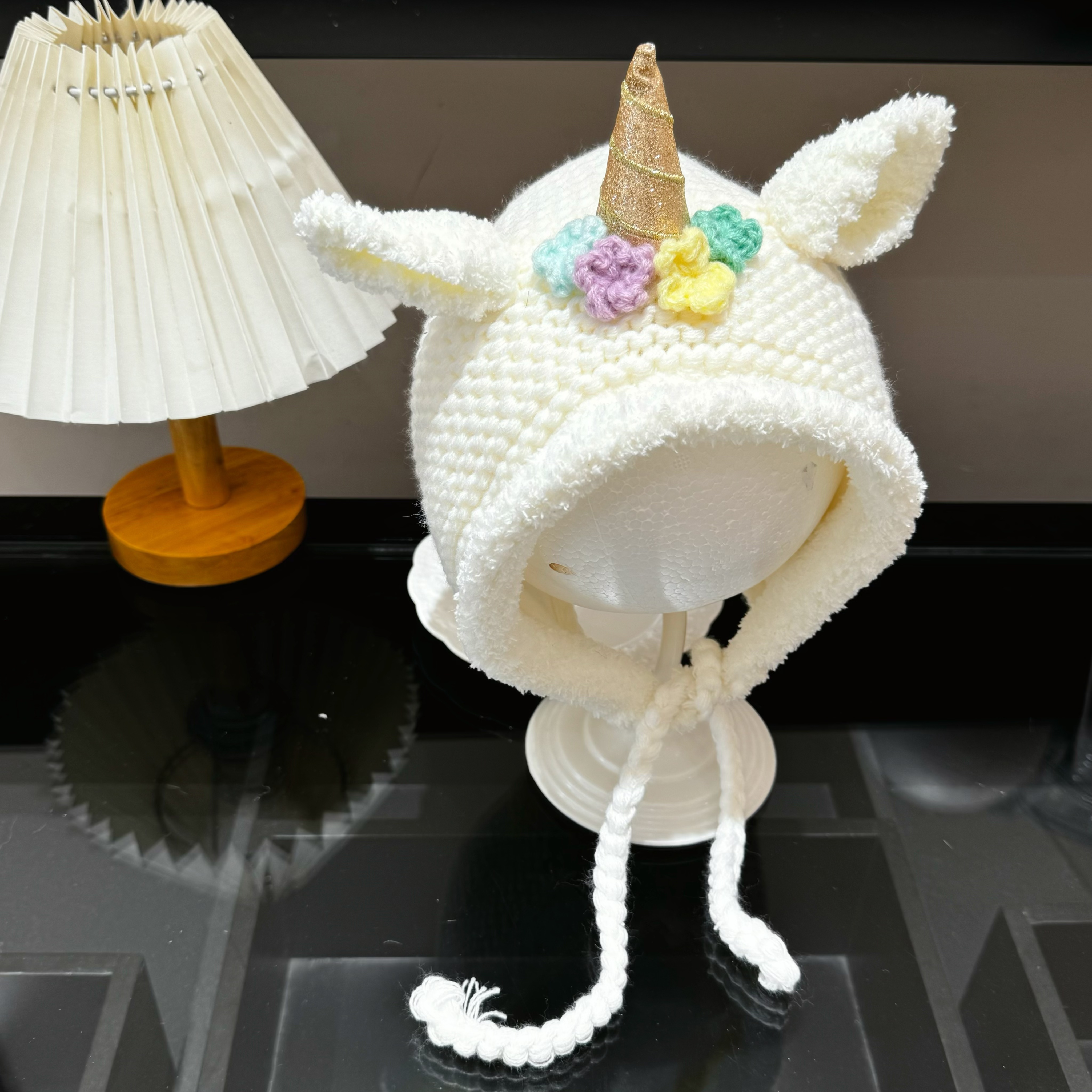 雏奇精选 儿童独角兽针织帽【6月-3岁】