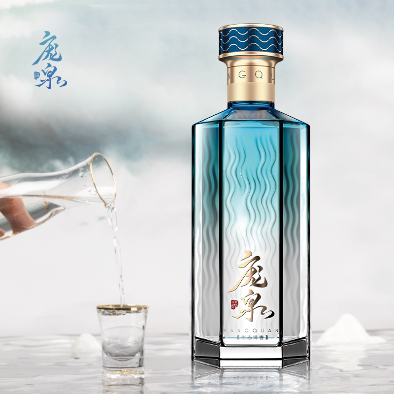 庞泉酒Q8清香型白酒单独礼盒送礼宴请高端纯粮食酒42°/53°500ml