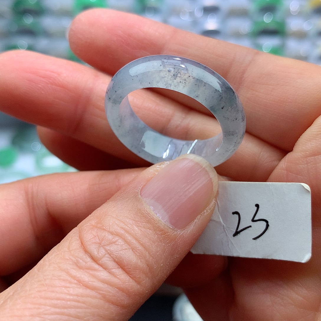 翡翠戒指未镶嵌23号