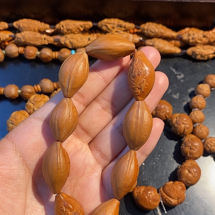 橄榄核手串/手链钟馗