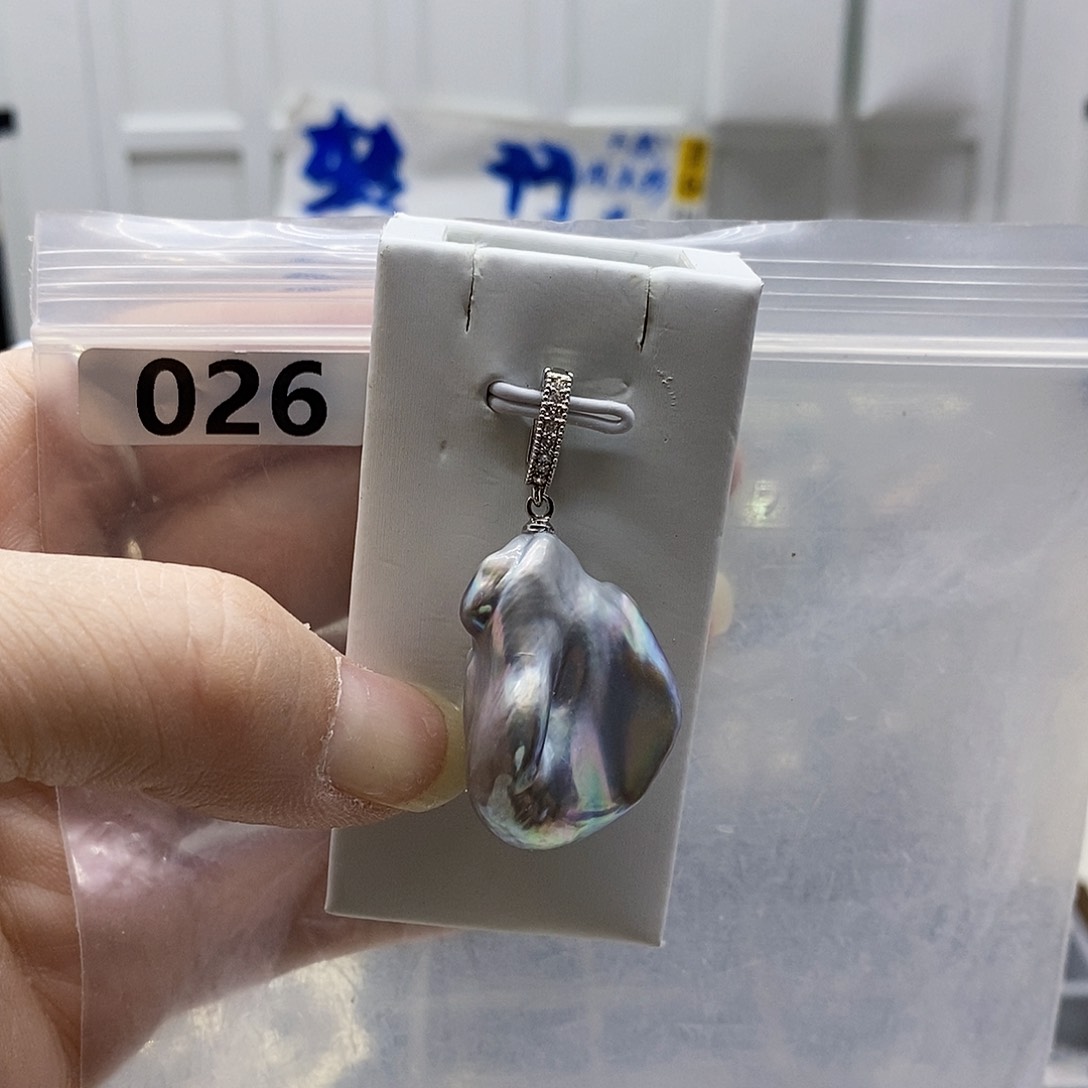 颈饰合金淡水珍珠