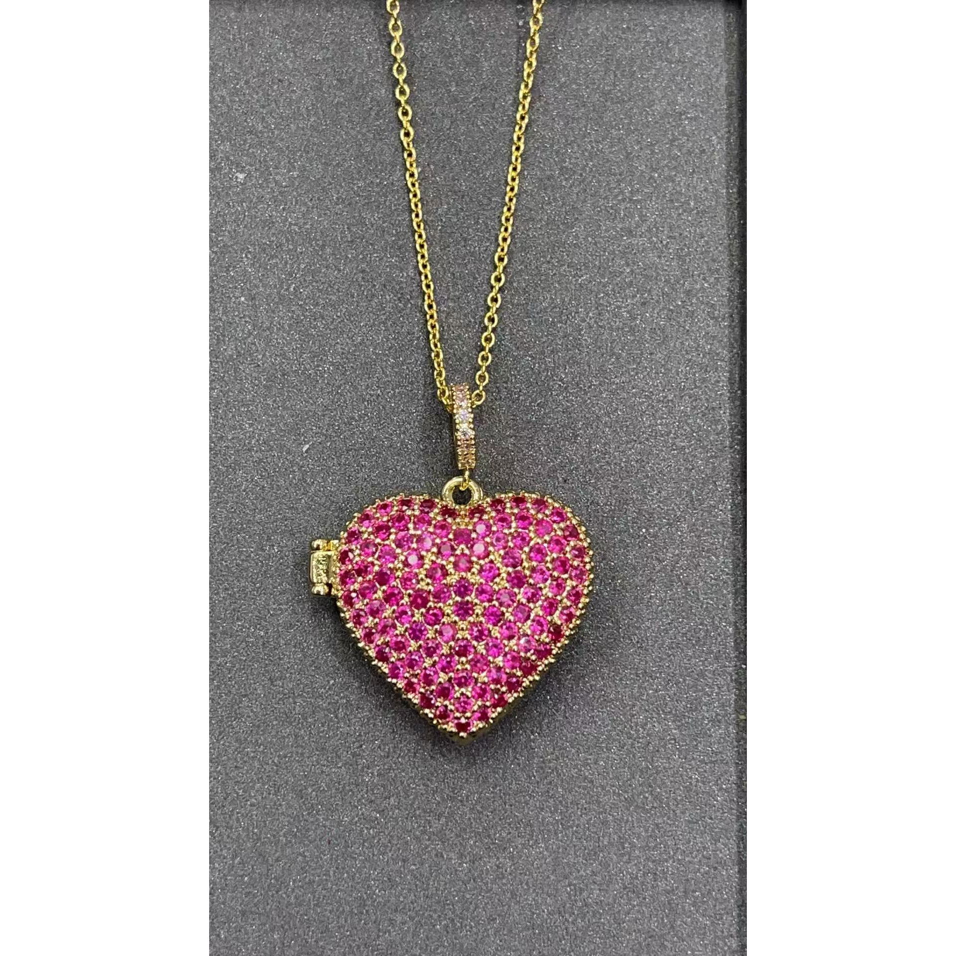 吊坠 甄选红点爱心吊坠1384