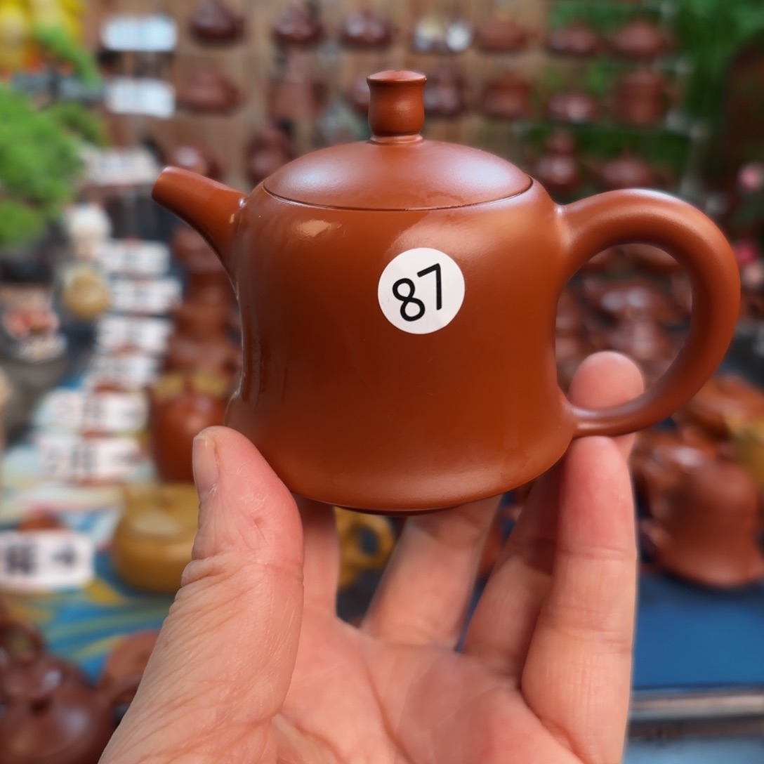 朱泥茶壶朱泥茶壶微瑕80