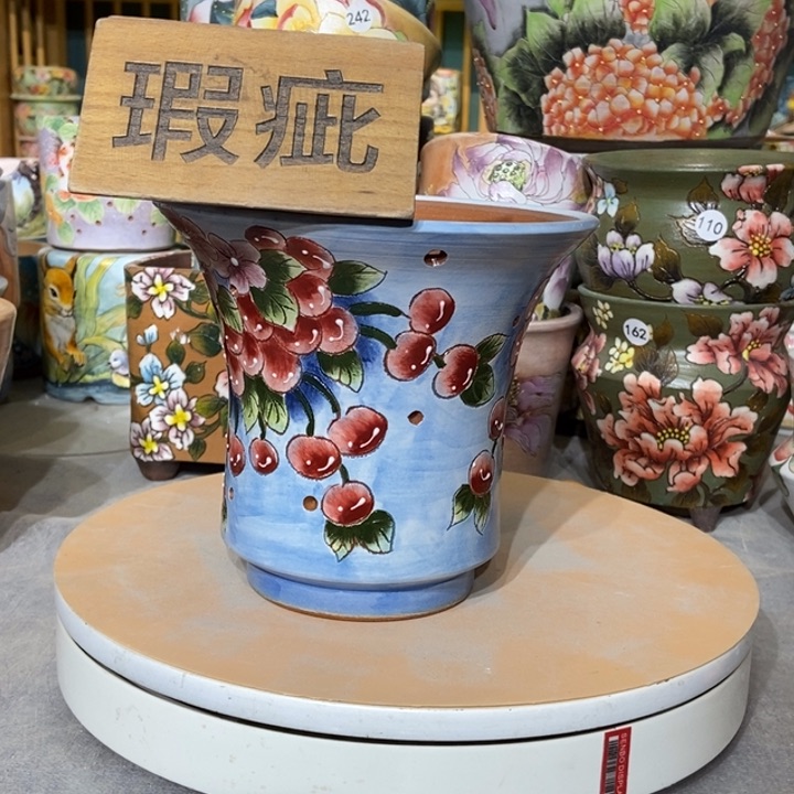 红陶景德镇艺术手绘作品