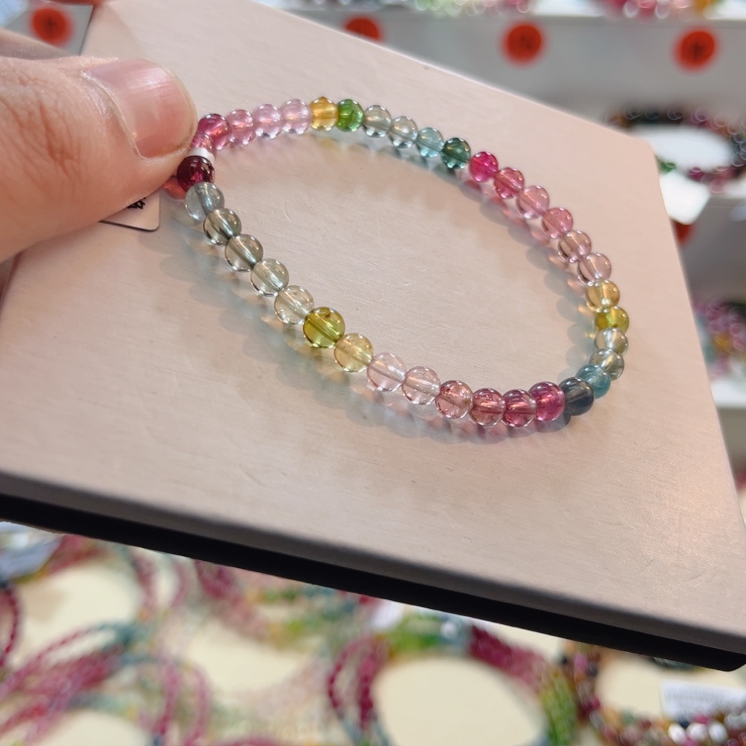 未镶嵌碧玺手链碧玺