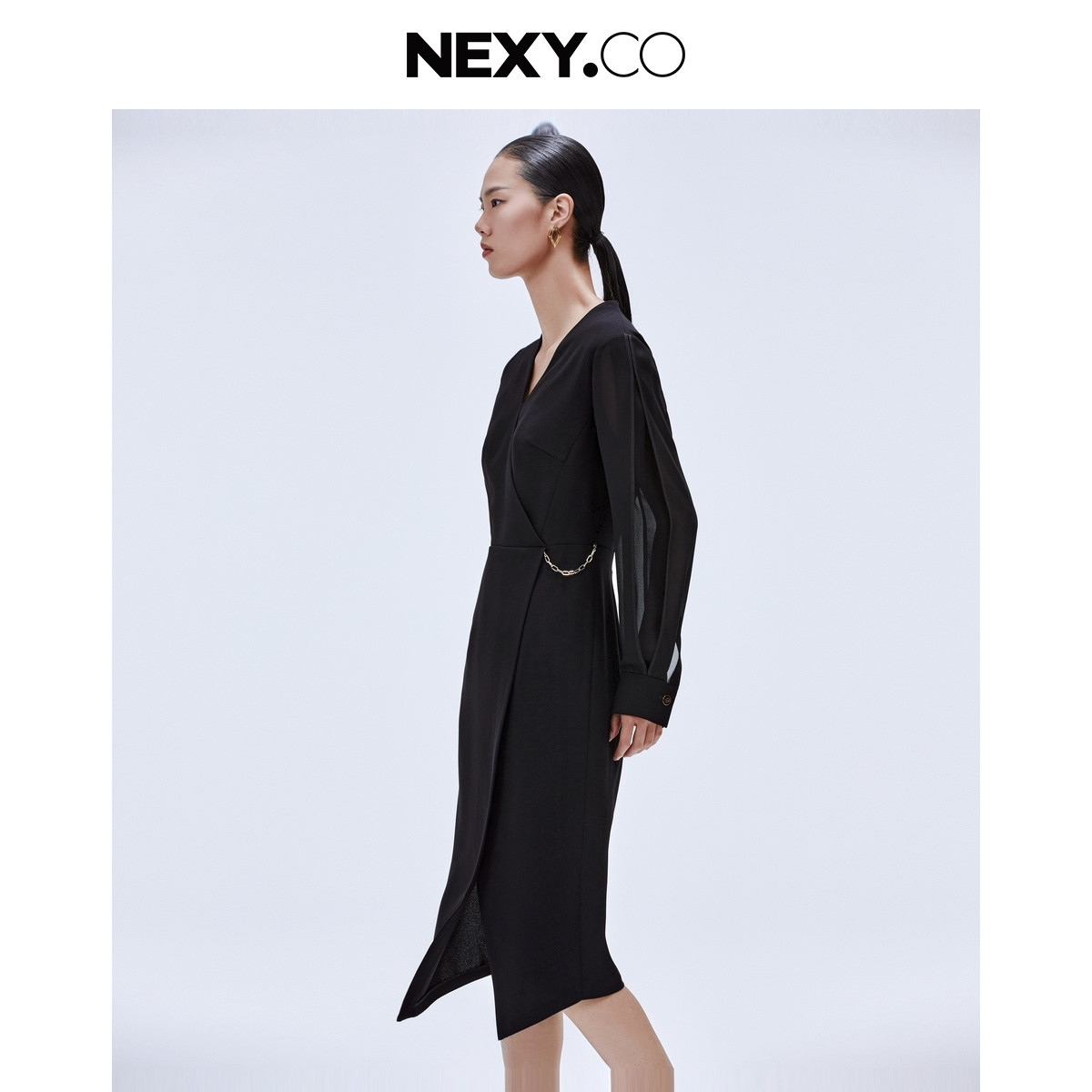 【丽公主专属】NEXY.CO/奈蔻连衣裙XF05142W0