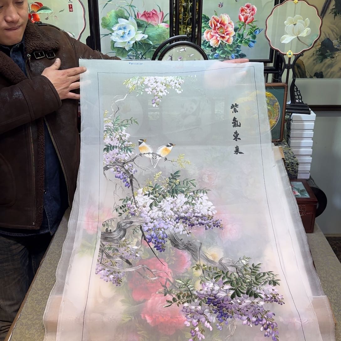 刺绣刺绣工艺精湛