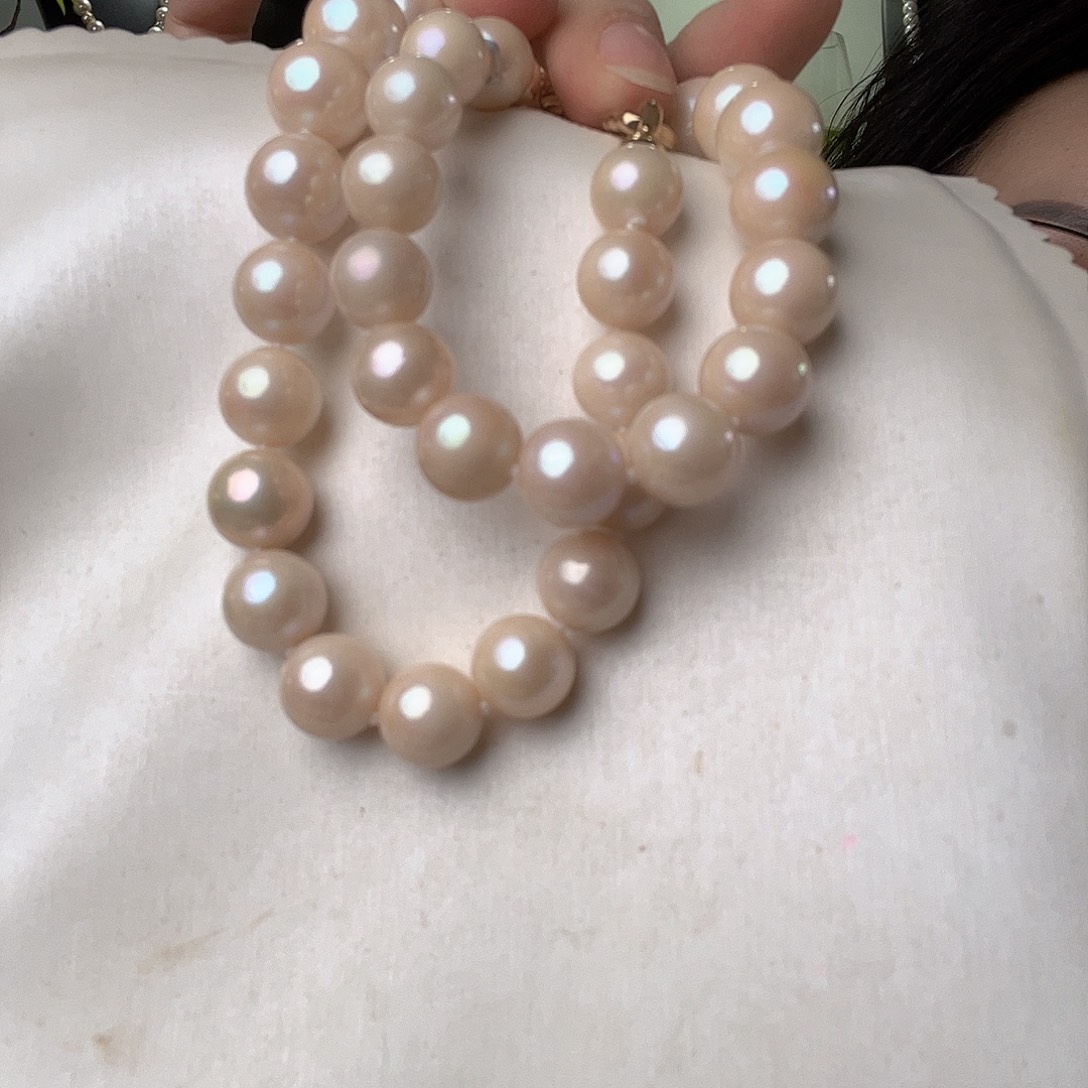 未镶嵌颈饰淡水珍珠