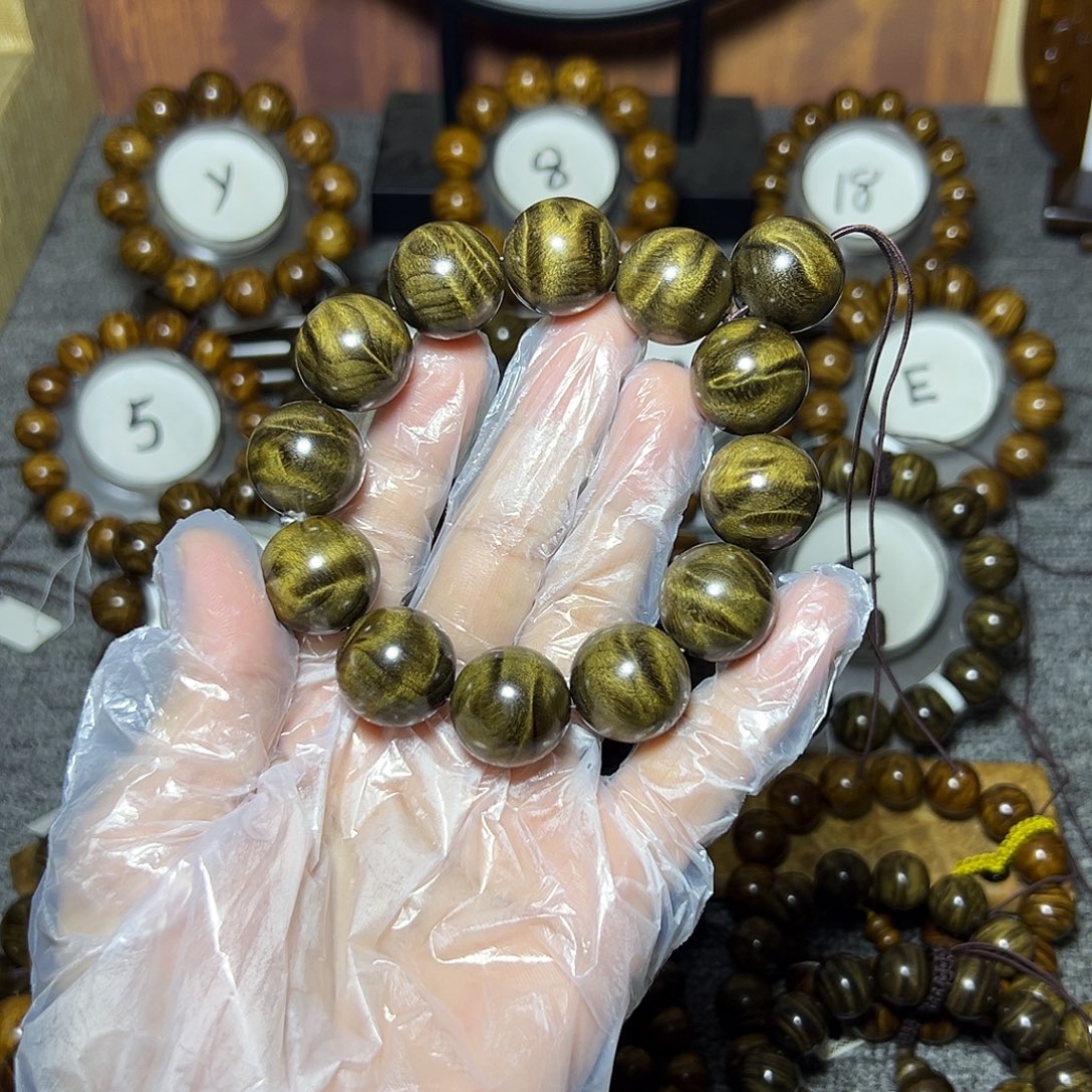 阴沉木手串/手链阴沉2.0闪电