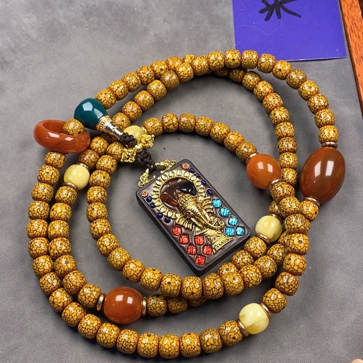 星月菩提吊坠星月