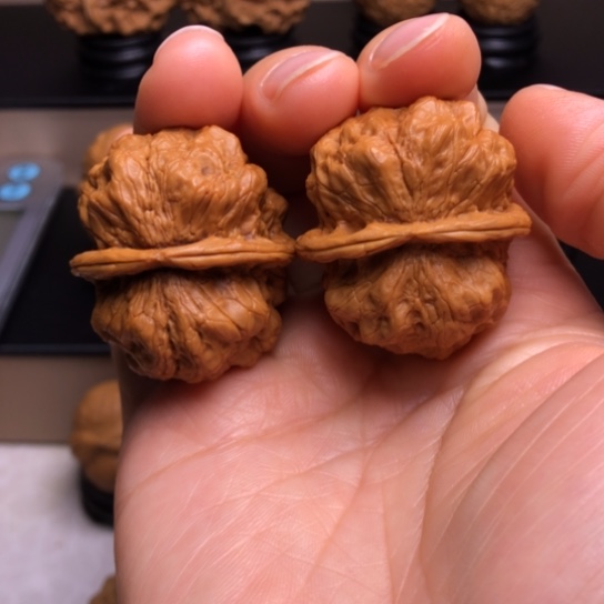 文玩核桃把件龙鳞舍利疙瘩包16