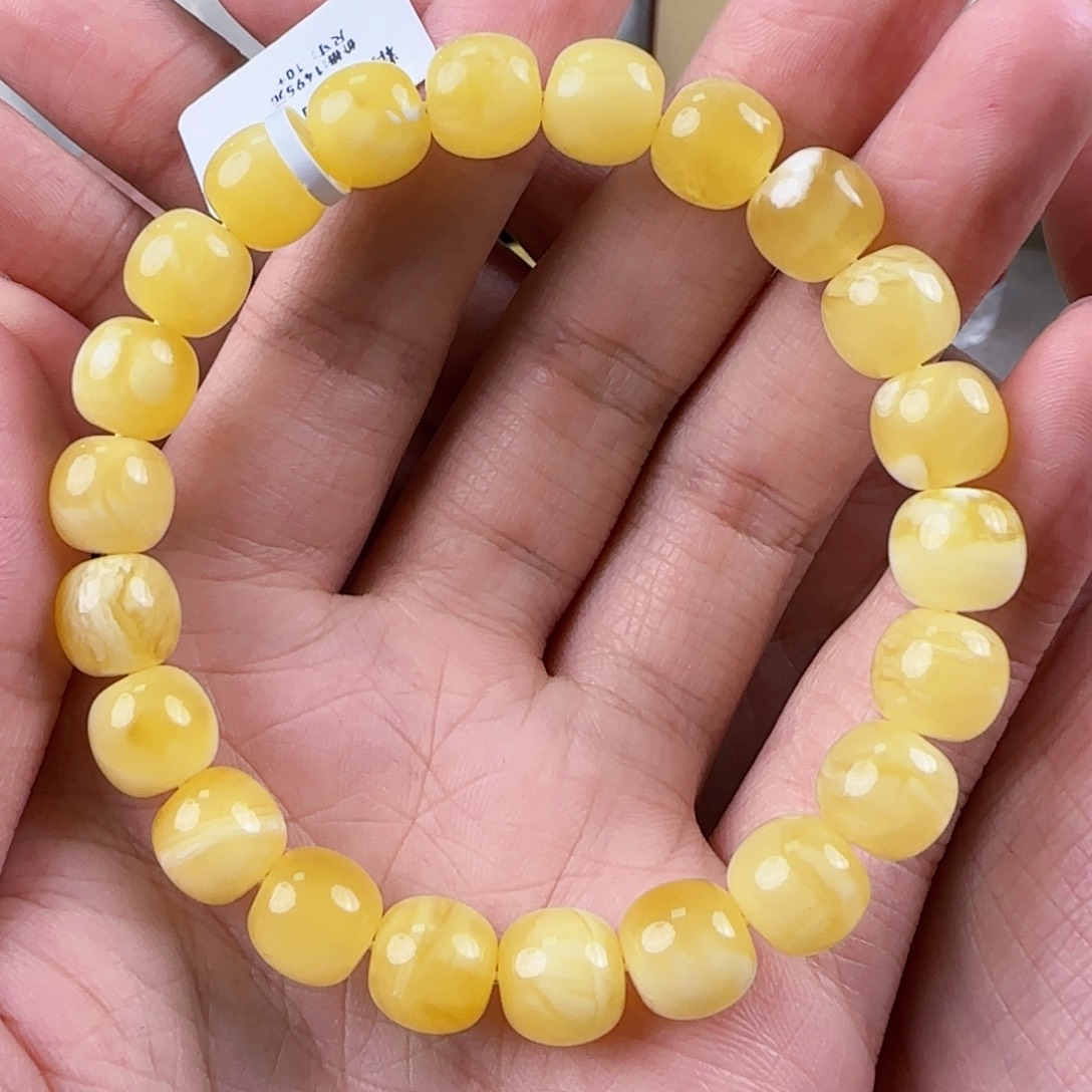 琥珀裸石未镶嵌蜜蜡