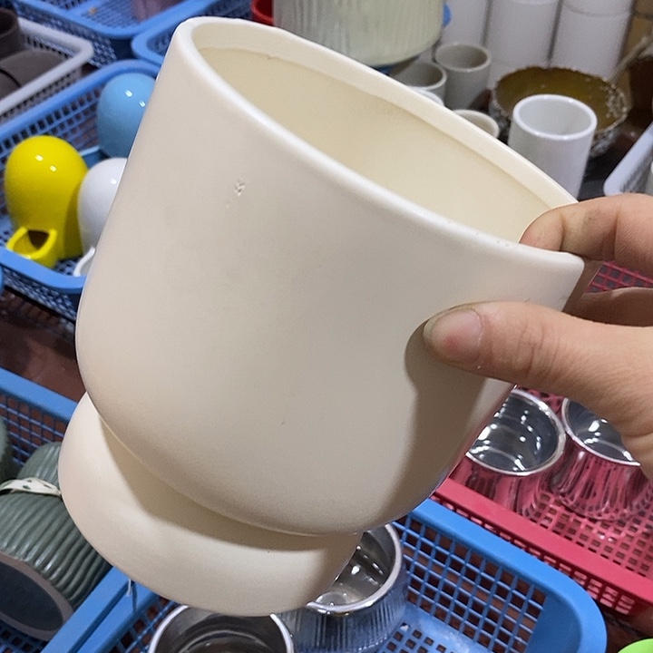 陶摆件陶盆有孔 瑕疵介意勿拍