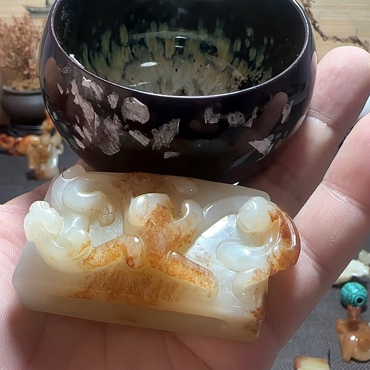 瓷片鄙**珍钧宝的小宝贝好美