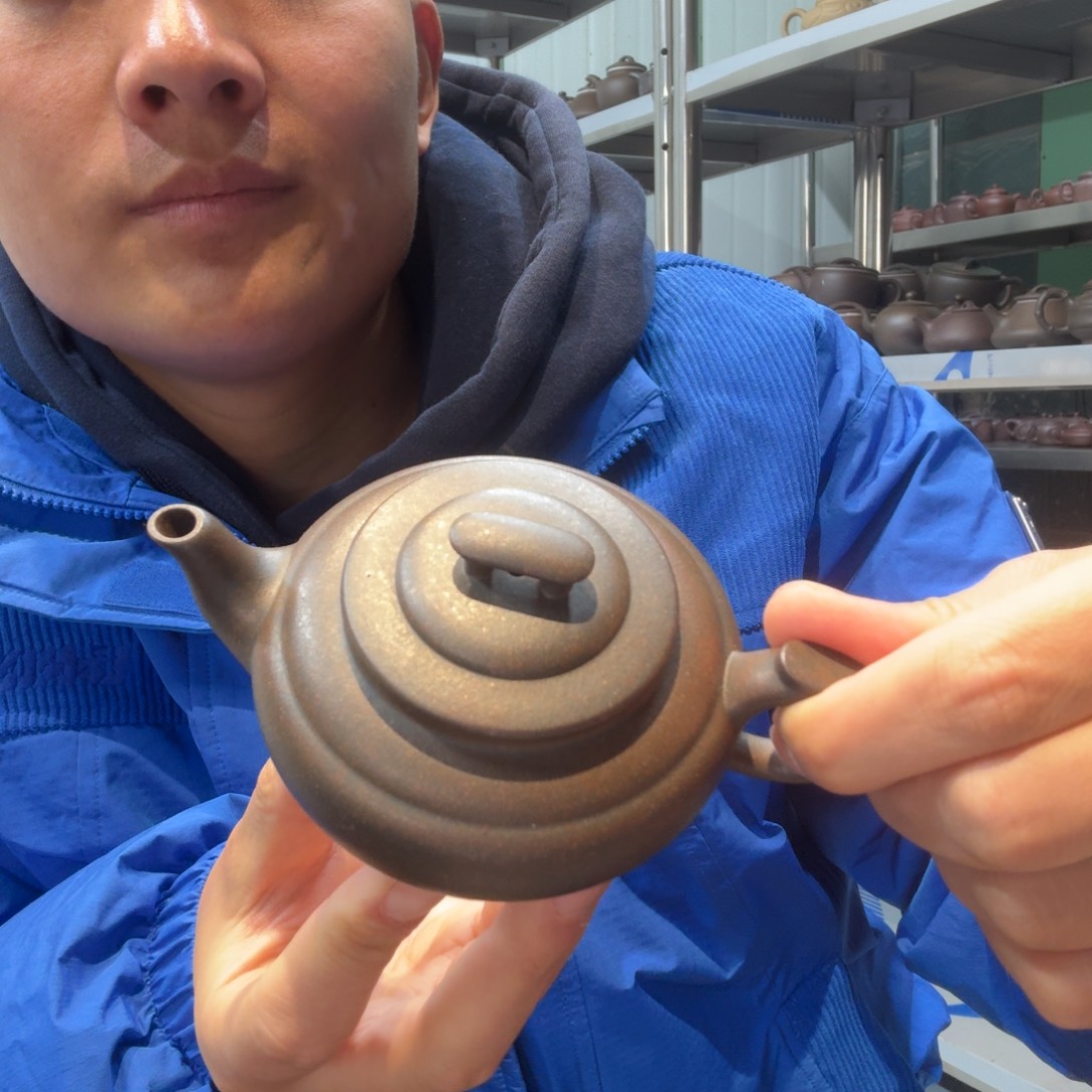 紫砂茶壶原矿原石的制作方法