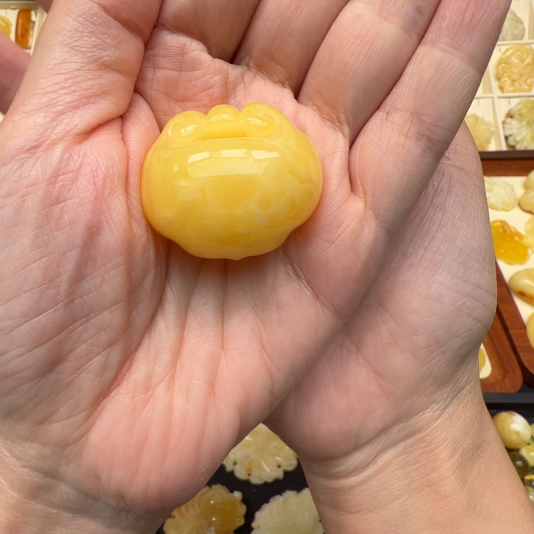 蜜蜡未镶嵌裸石蜜蜡