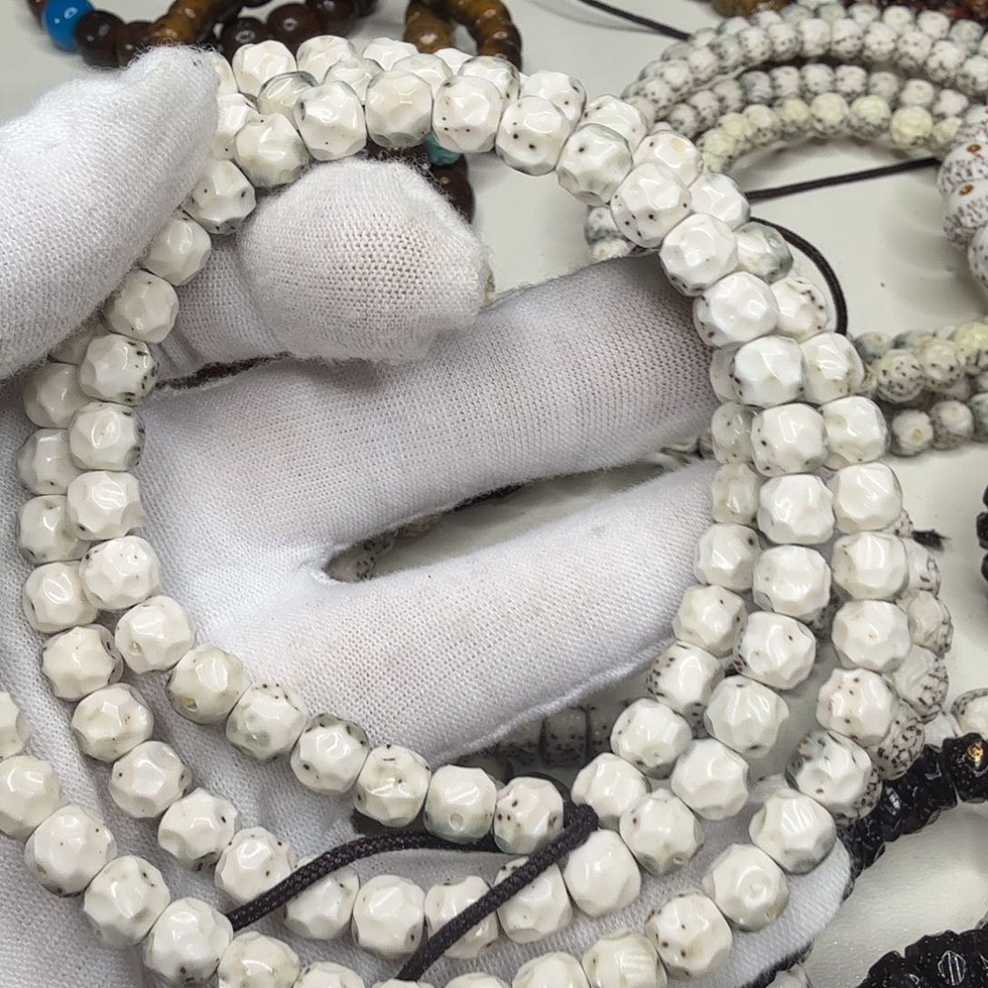 星月菩提吊坠108通体正月无相