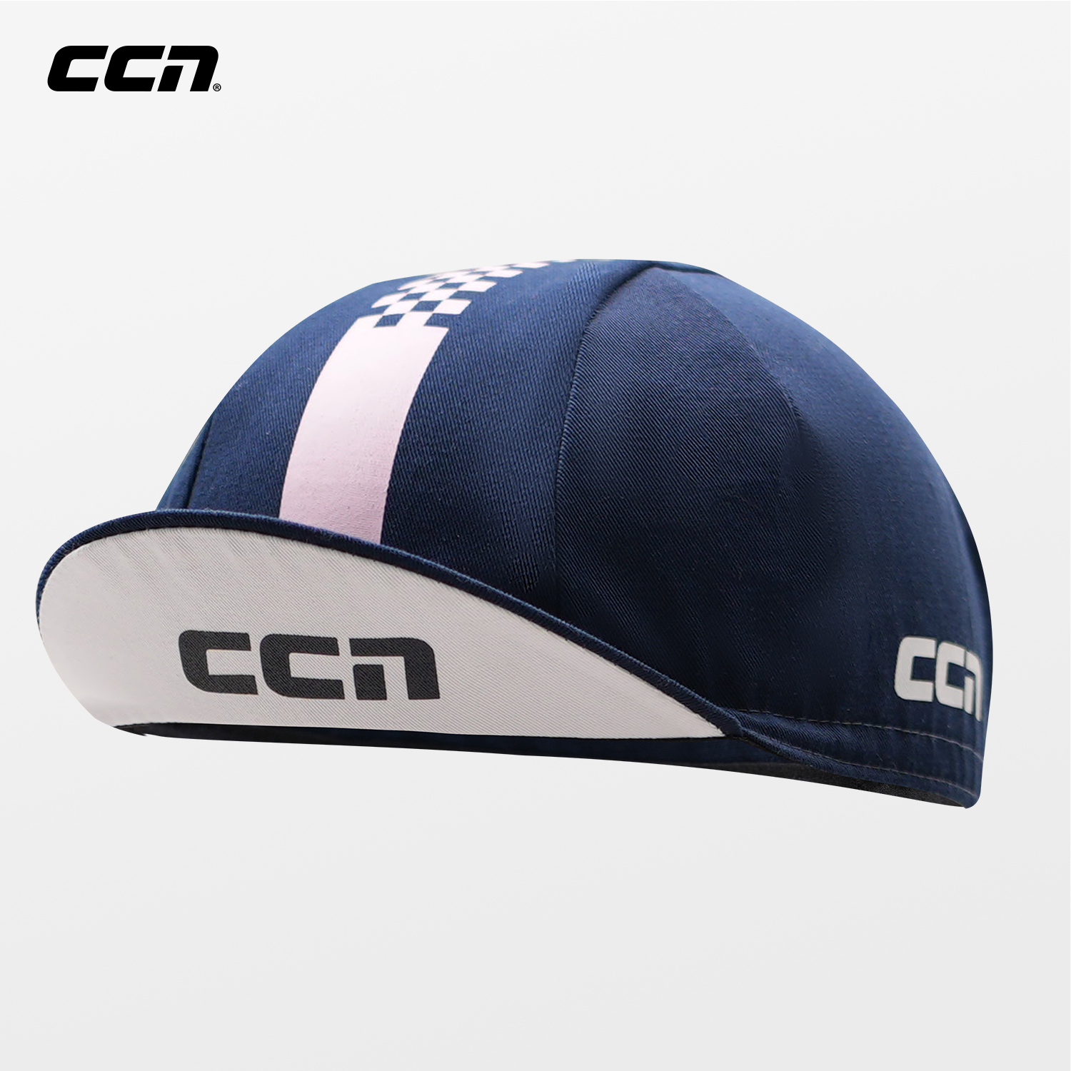 CCN三页顶骑行小布帽自行车公路车春秋款防晒纯棉内衬帽男女通用