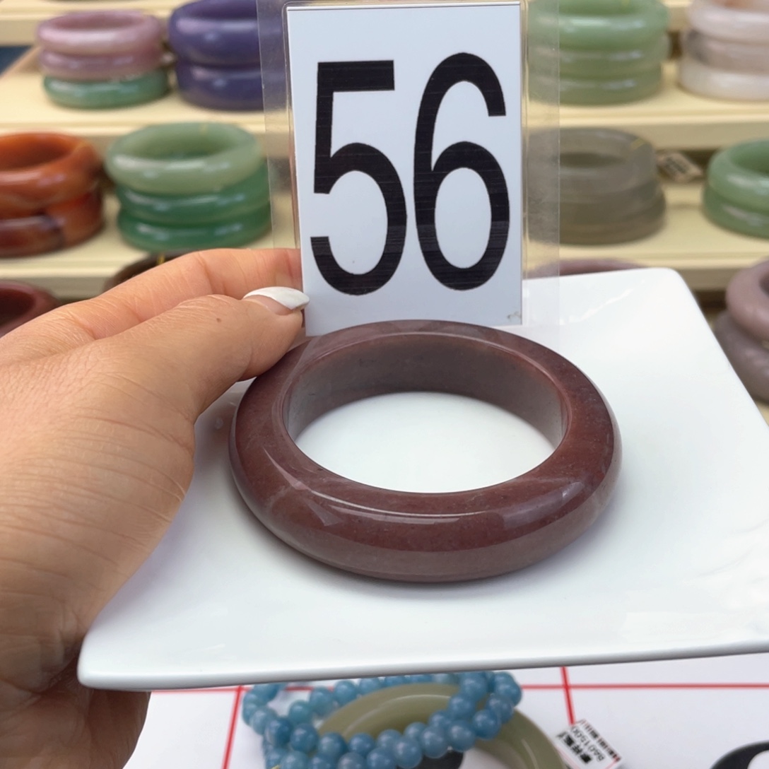 石英质玉未镶嵌手镯