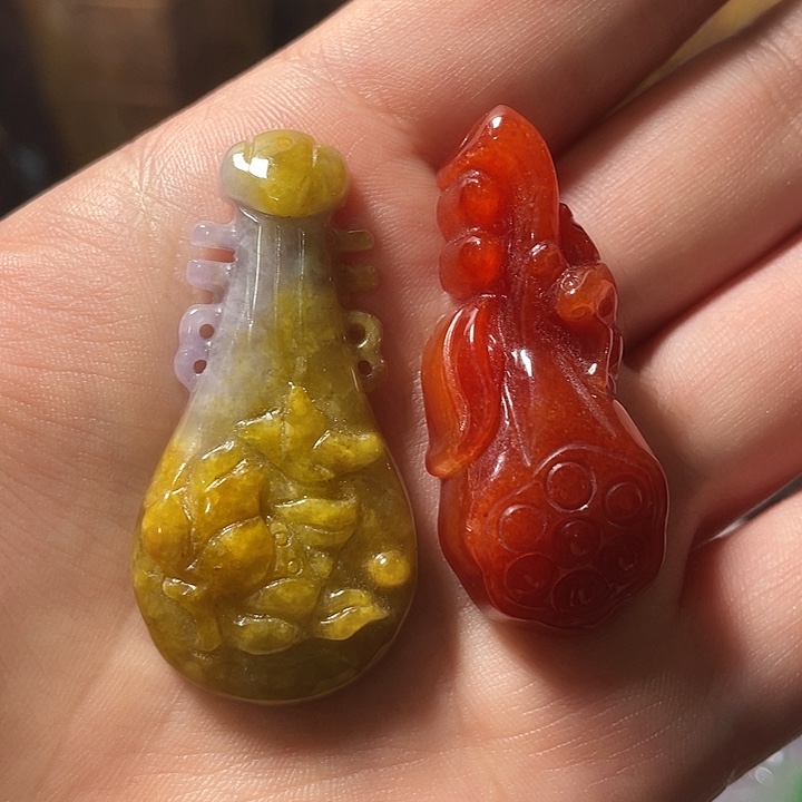 紫金钵盂菩提吊坠