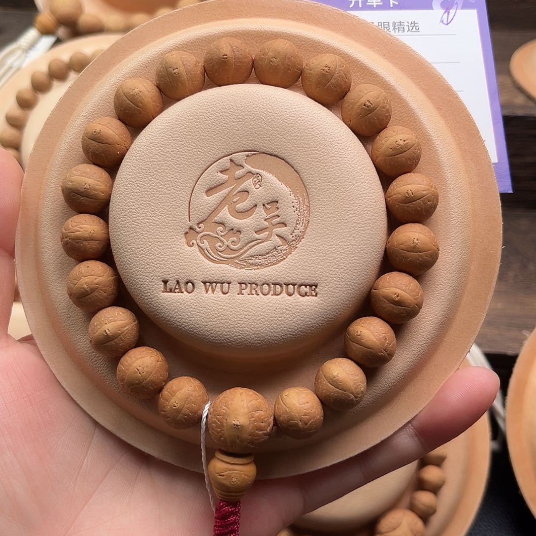 凤眼菩提手串福利精挑12mm正圆满分皮质