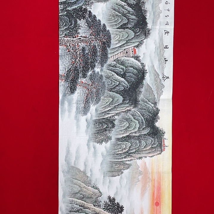 国画在这种装修正在做