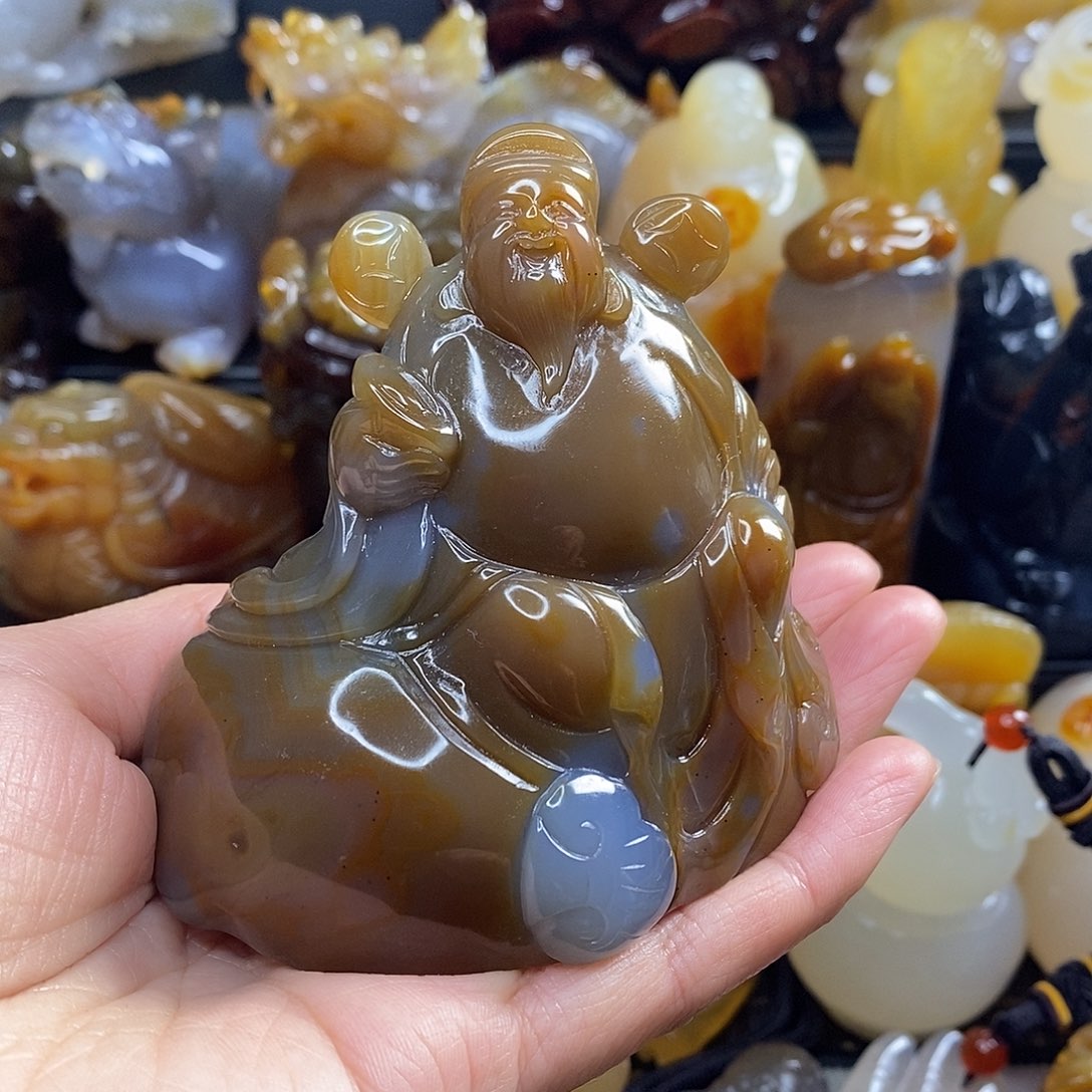 *****玛瑙/玉髓未镶嵌摆件