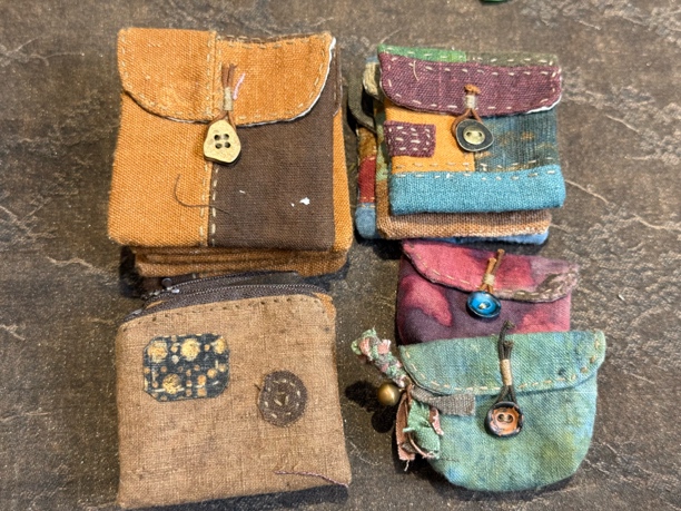 【松之凡】纯手工布艺迷你耳机包香包（迷你很小看好尺寸）每只不一样