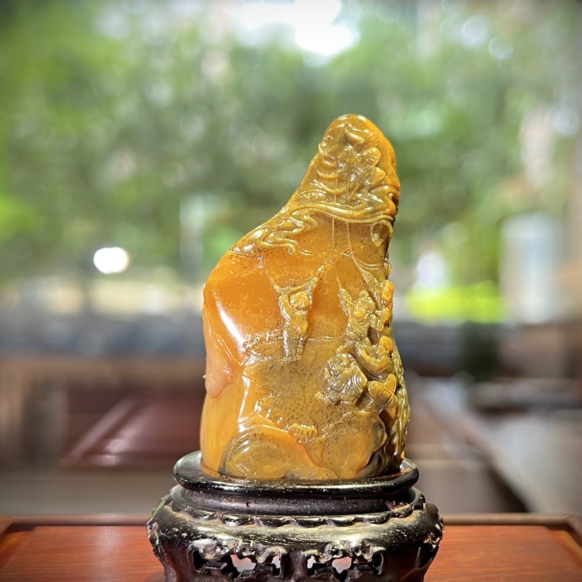 乌鸦皮田黄石《童年记忆》