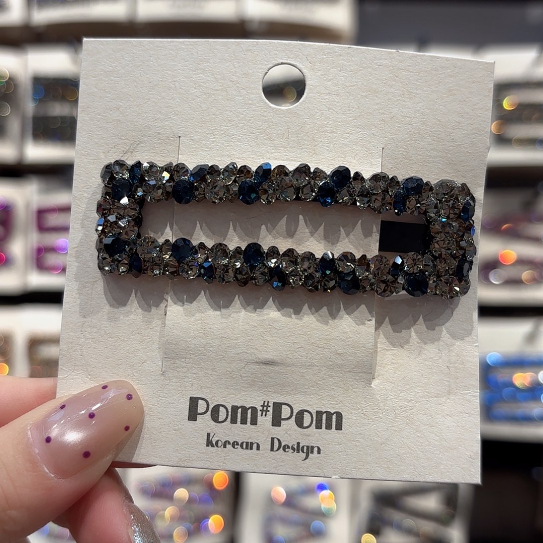 皮质铁合金枪色方形拜拜一个