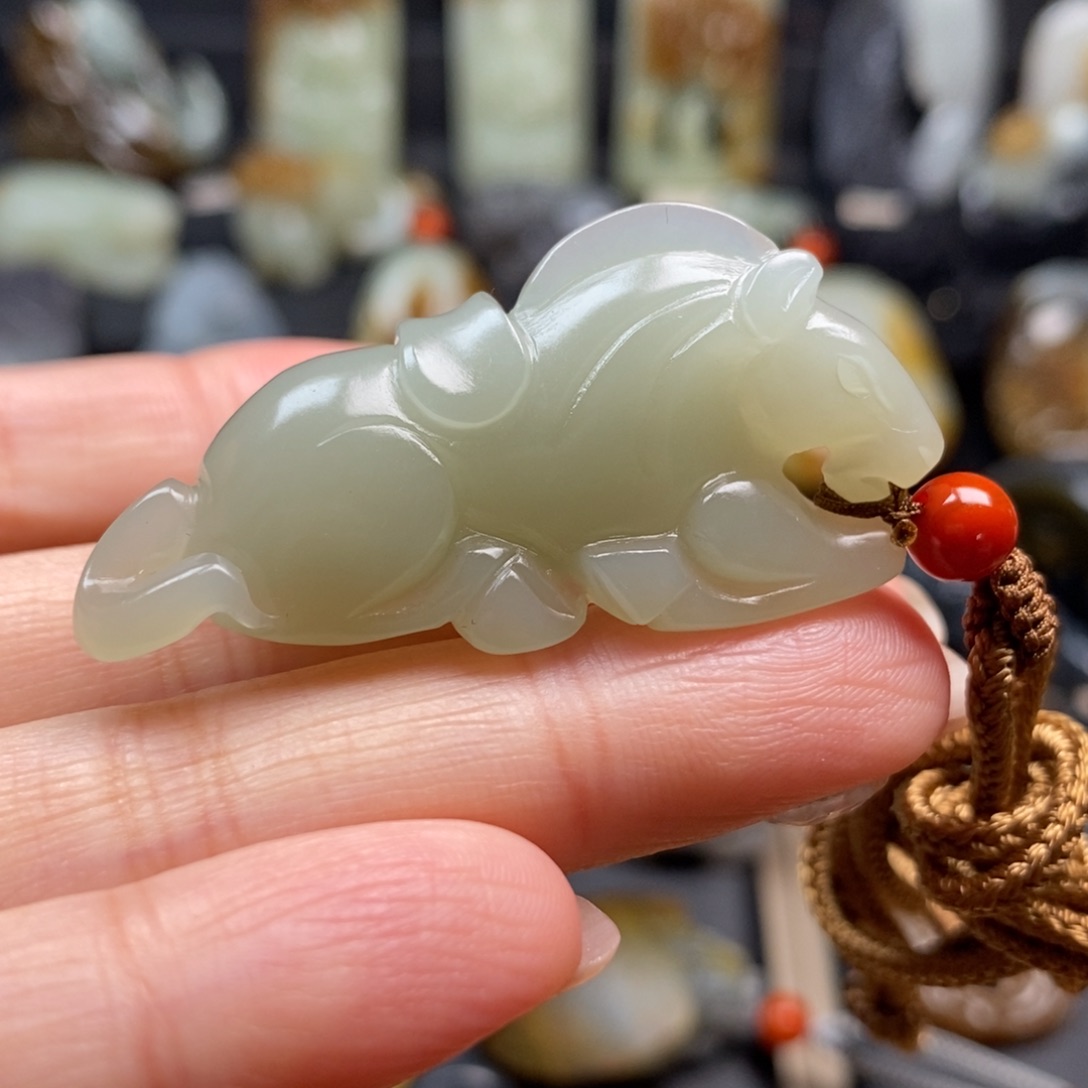 和田玉挂件未镶嵌