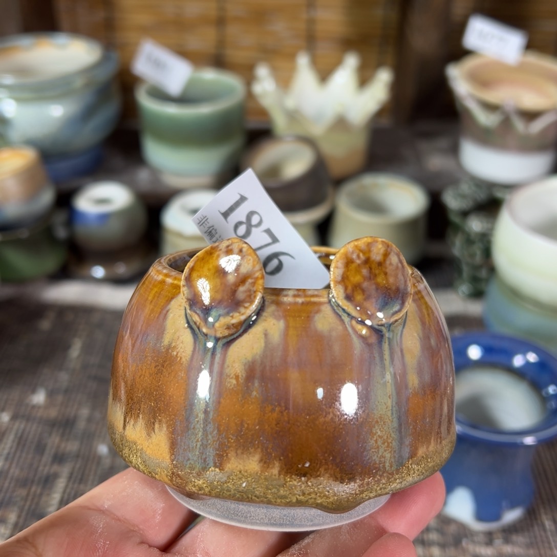 红陶景德镇手工花盆