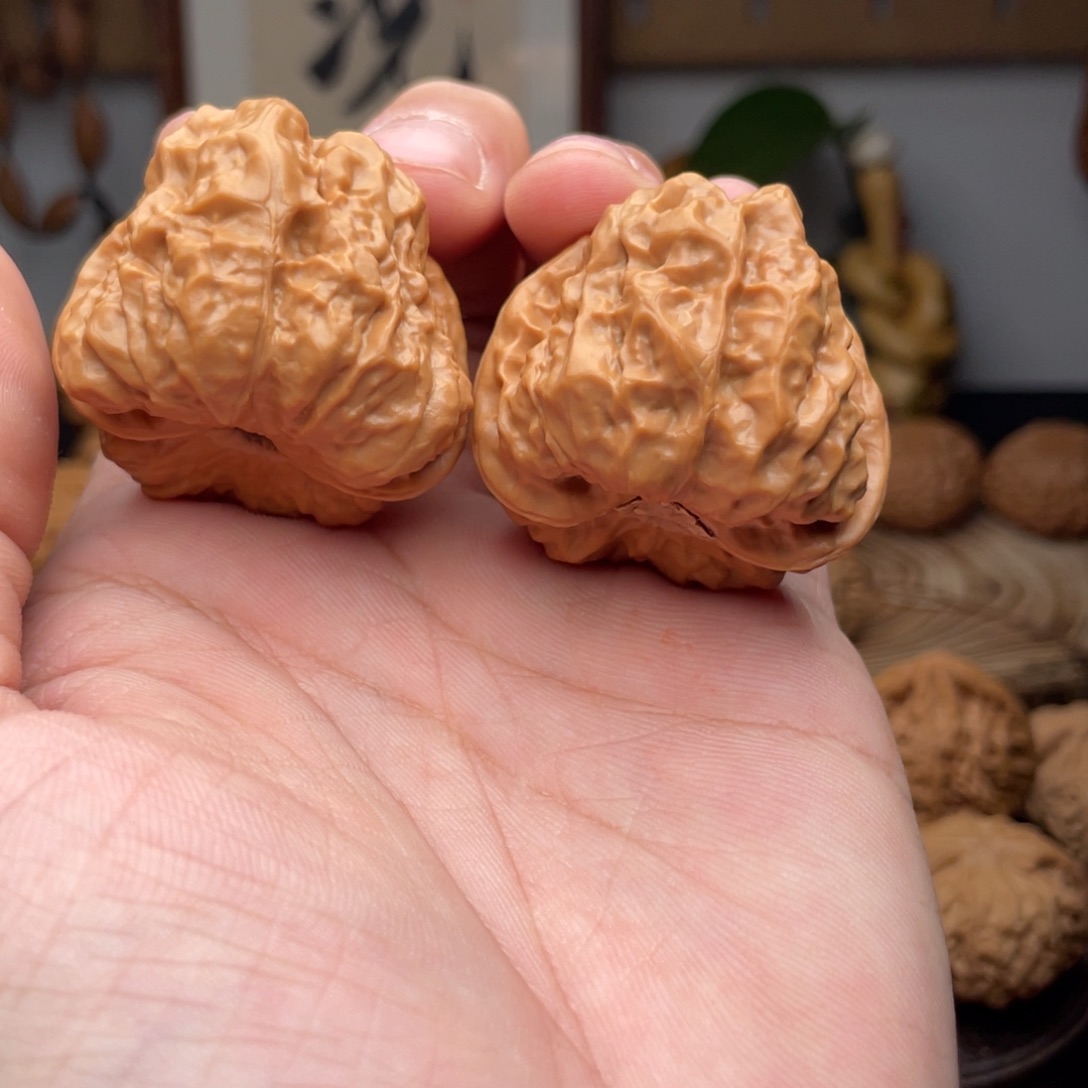 文玩核桃把件蛤蟆头39